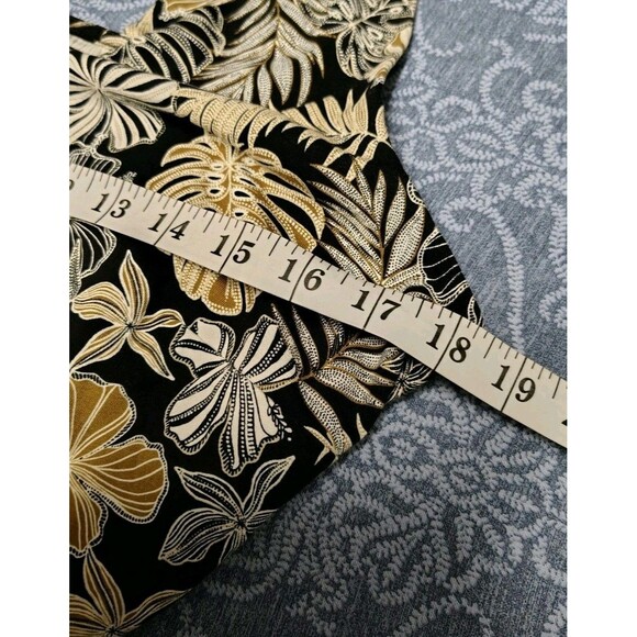 J. Jill Wearever Collection Size 1X Floral Jumpsuit Pockets Flare Legs NEW $149 - Picture 9 of 13